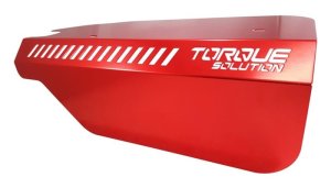 Subaru Forester Engine Pulley Covers - Torque Solution - Red - `14-`27